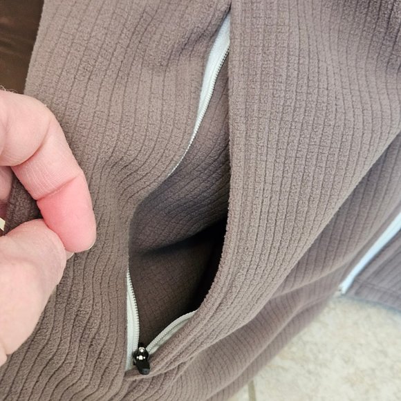 Sun Mountain Men's Weatherflex Ribbed Vest, Khaki/Tan/White, Sz XXL - Picture 5 of 16